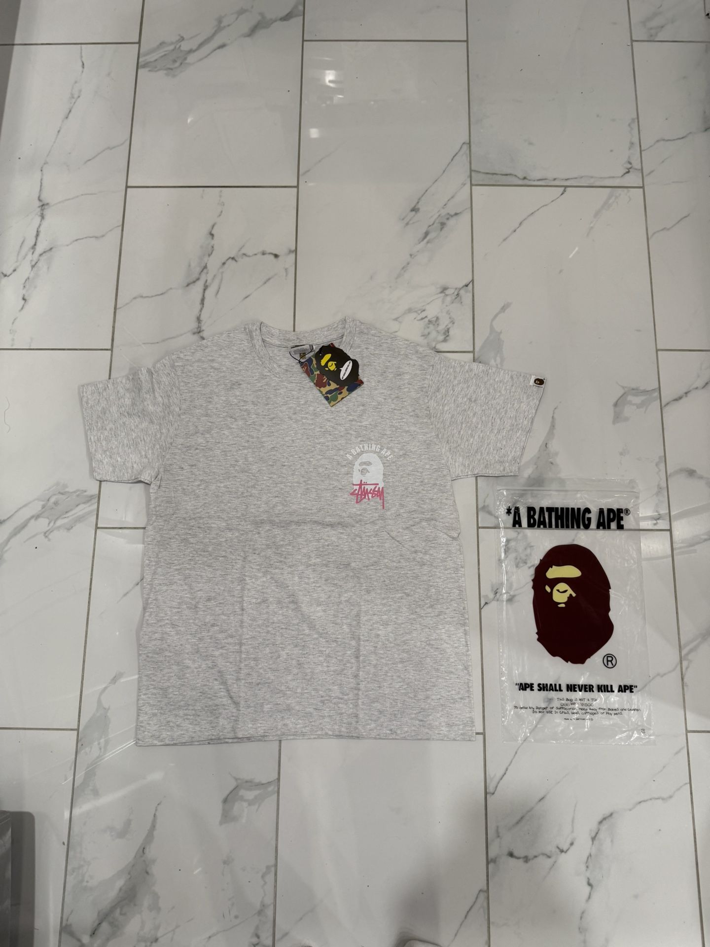 STUSSY X BAPE TEE āļø