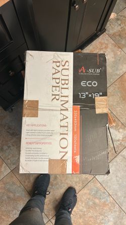 Sublimation paper 100 sheets of 13” x 19”