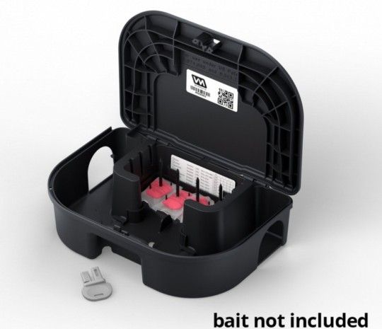 RBS1 EZ-KLEAN Rodent Bait Station Total Of 5