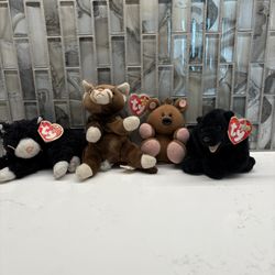 VINTAGE FOUR TY BEANIE BABIES