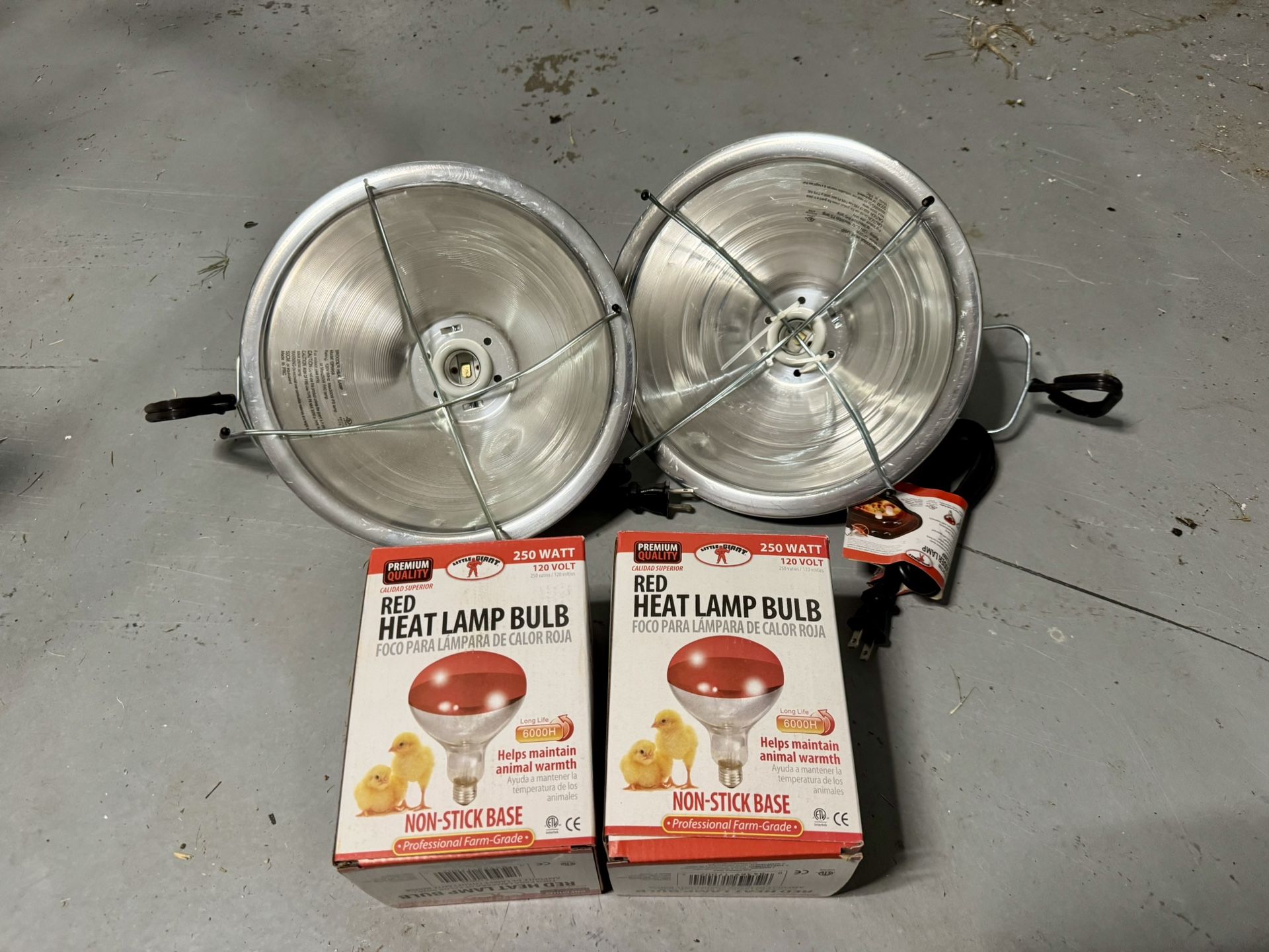 Brooder Hatchery Heat Lamps