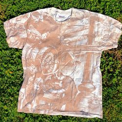 Vintage all over print T-shirt