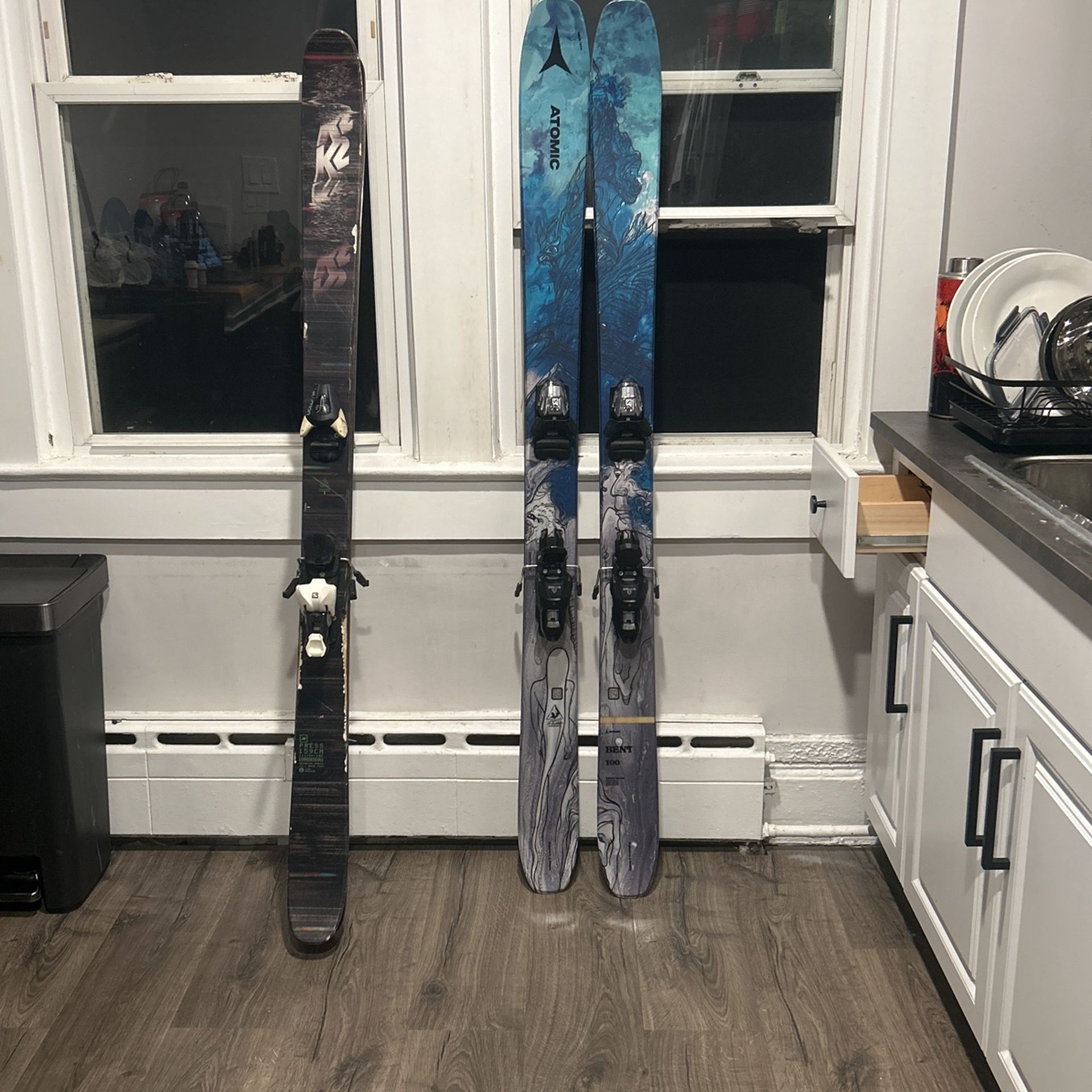 2023 atomic bent 100 with salomon stage 11 binding
