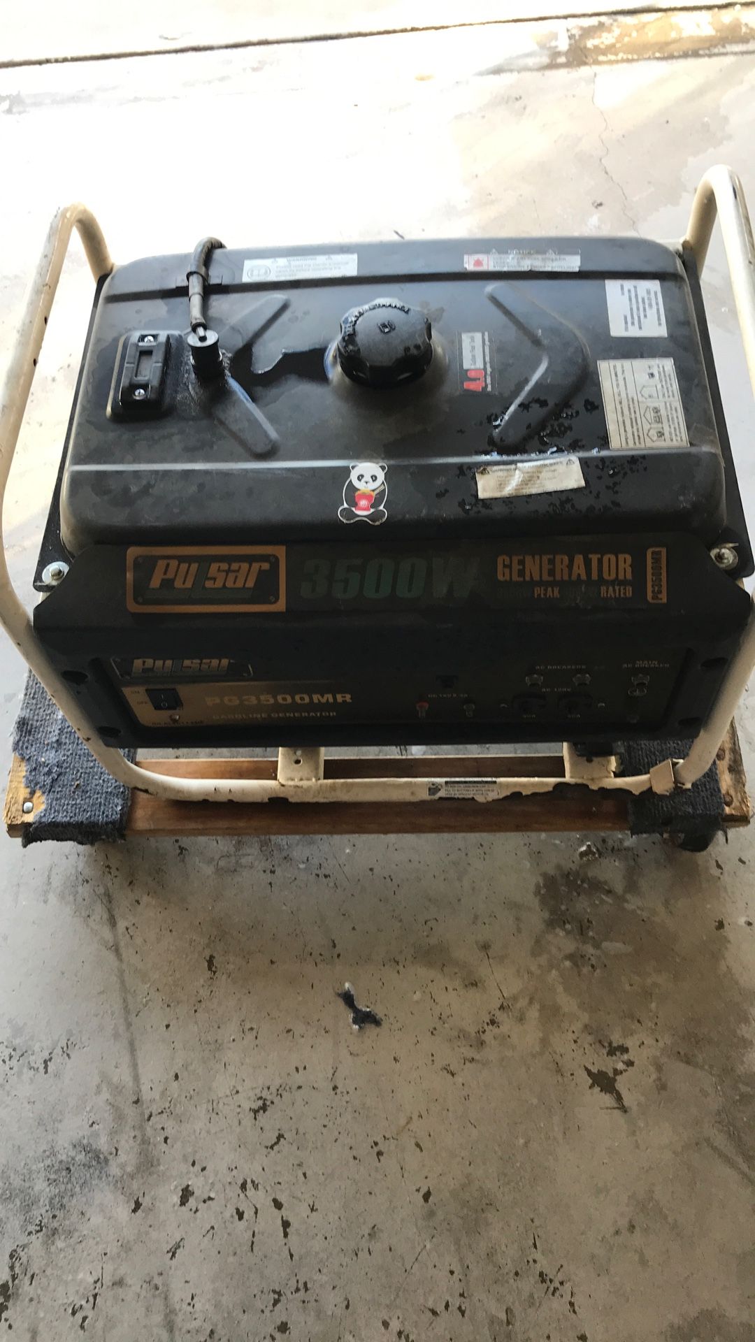 Pulsar 208cc 3500w Generator