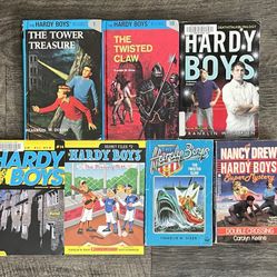 Hardy Boys Mystery Books, Mixed Lot (Lot of 7 Books)
