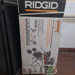 RIDGID 10 IN  WET TILE SAW