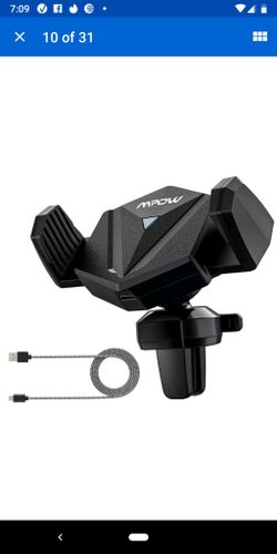 Wireless charger and phone holder