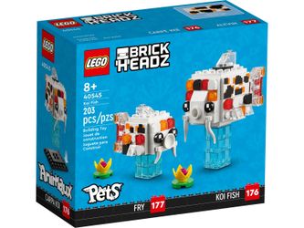 LEGO Brickheadz Pets Koi Fish Complete Building Set 40545