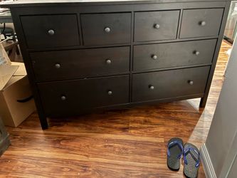 IKEA dresser black