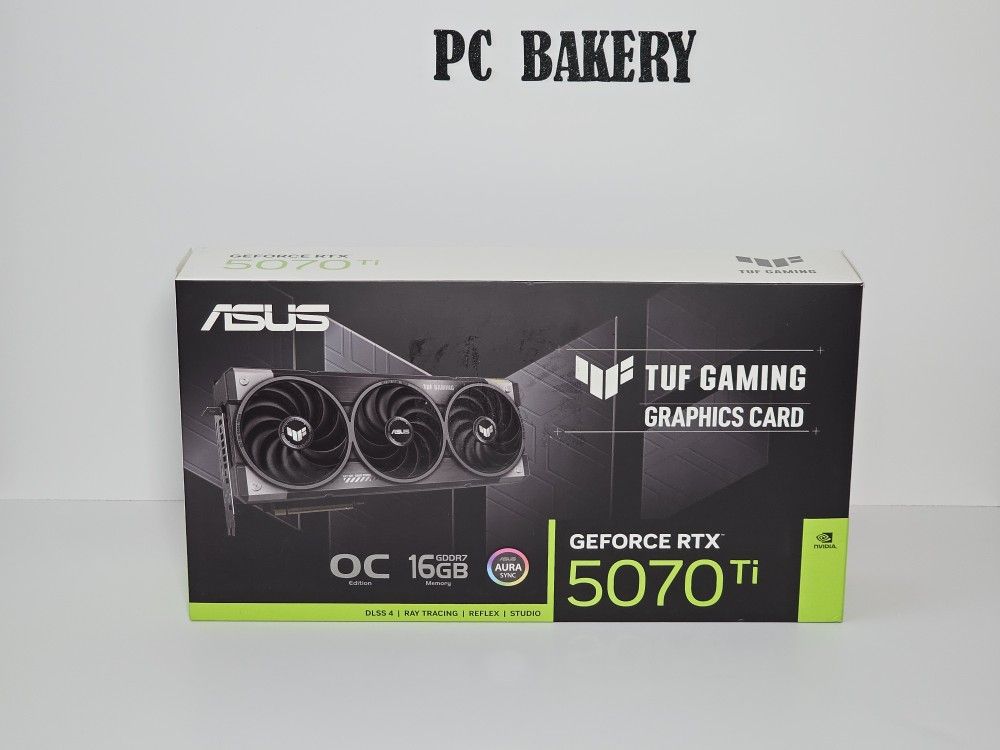 ASUS TUF RTX 5070TI OC 16GB GDDR7