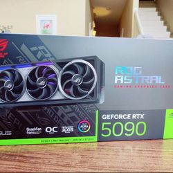 ASUS ROG Astral GeForce RTX 5090 OC Edition 32GB GDDR7 - Brand New Sealed w/ Receipt & Warranty