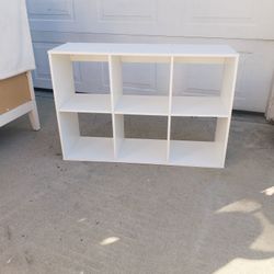 Storage Cubby Shelf Organizer  /  Can Also Hang On Wall 