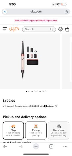 Dysons Limited Edition Airwraps Complete Sets Bundle 