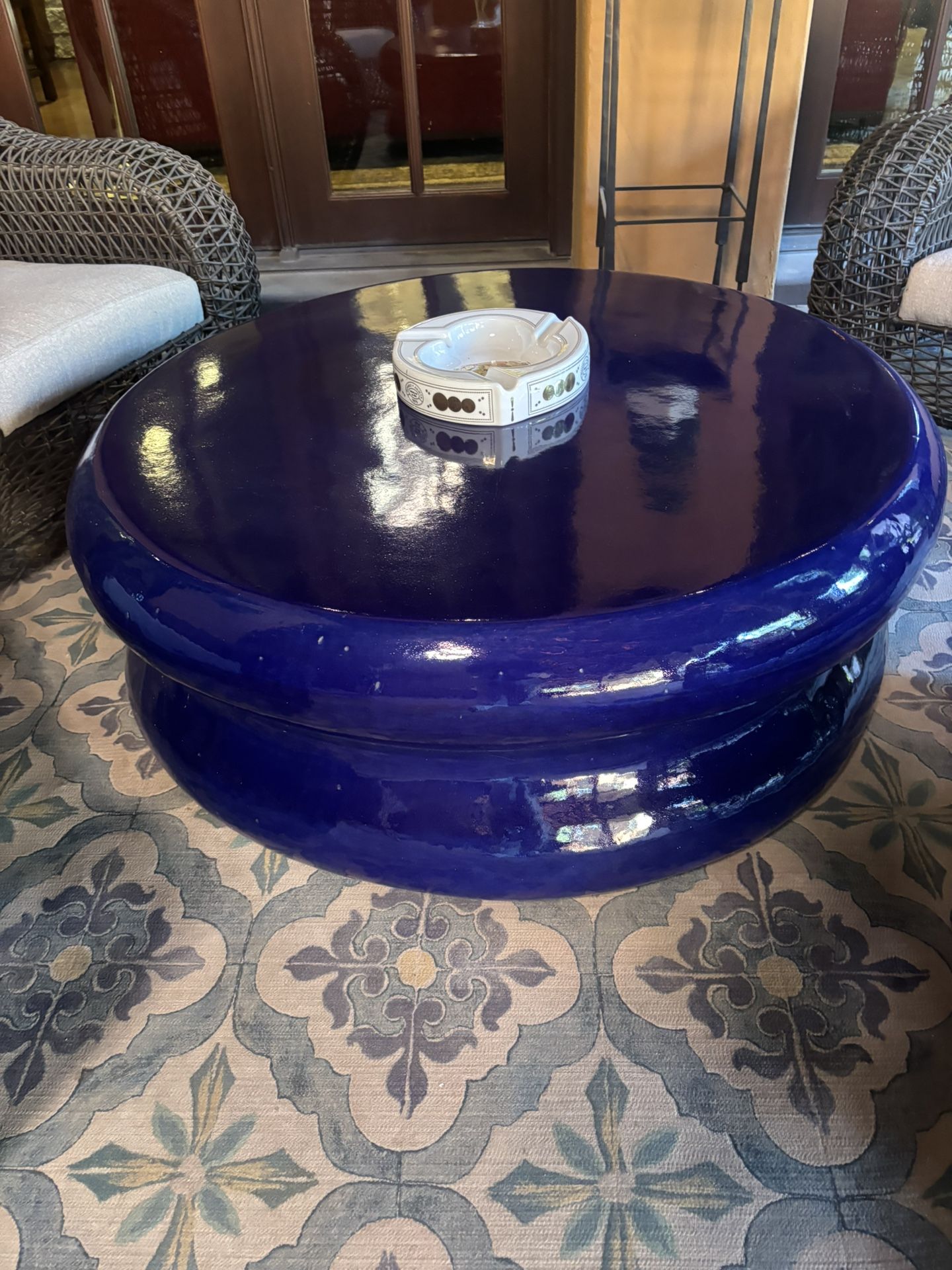 Retro MCM Ceramic Coffee Table W/ Makers Mark