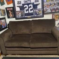 Brown Loveseat Couch Great Condition 