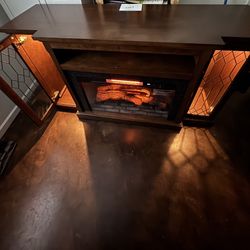 Fireplace TV Stand