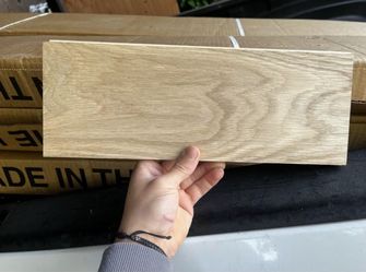 Unfinished White Oak Floor
