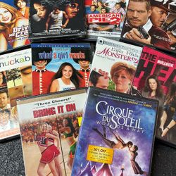 Factory Sealed Dvds Movies