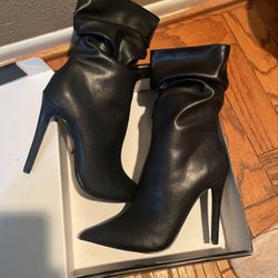 Black Booties Heels