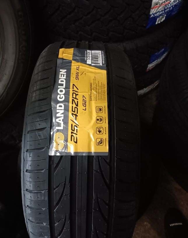 4 New Tires 215/45/17 Land Golden Tires