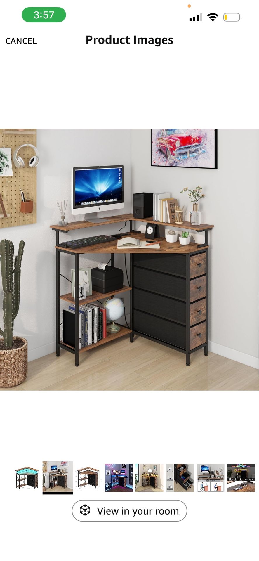 Corner Desk With Drawers 