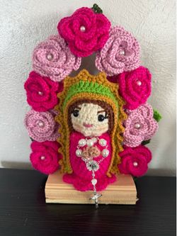 Crochet Virgin Mary