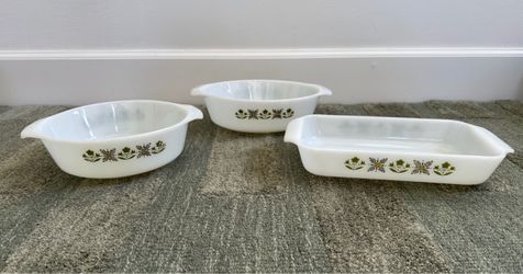 Fire King Meadow Green Kitchenware