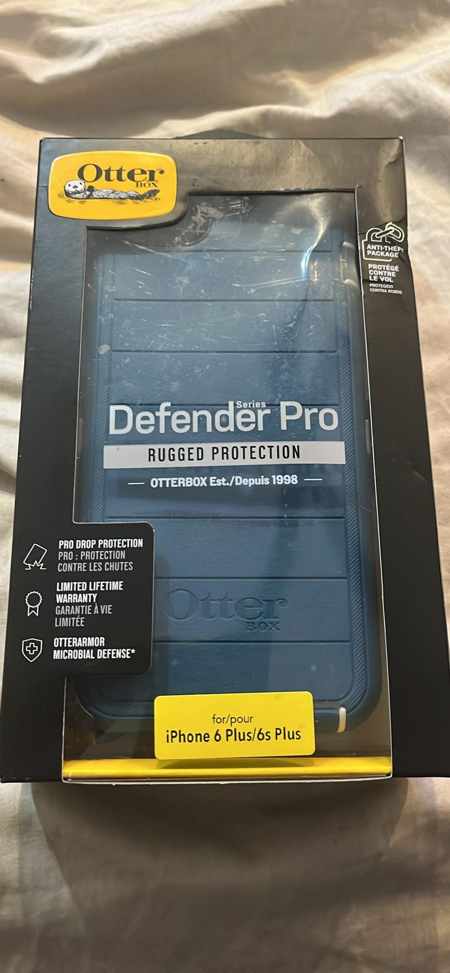 OtterBox Defender Series Pro Phone Case for Apple iPhone 6 Plus, 6s Plus - Blue