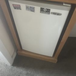 White Mini Fridge