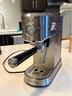 Espresso Machine + Grinder + Tools
