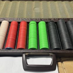 Paulson Poker Chip 500 Piece Set - Rare OBO