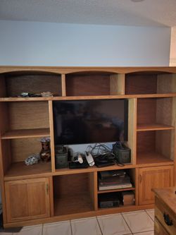 Wall Unit - all Wood