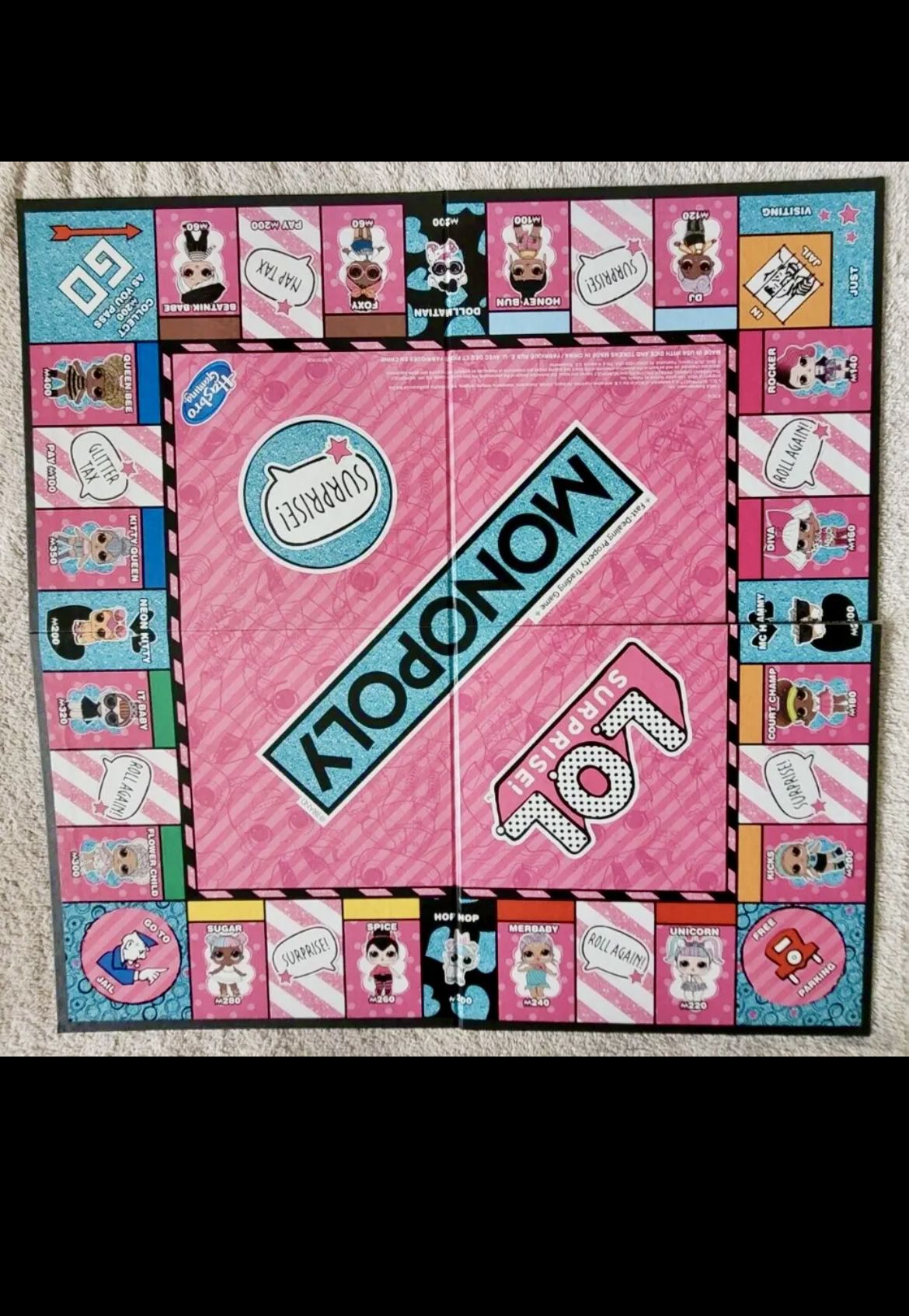 LOL SURPRISE  Monopoly Board Game New in Sealed Box by Hasbro Gaming New 