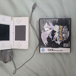 Nintendo DS with Pokémon black