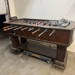Quality Fusball Wooden Table 