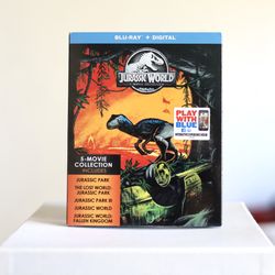 Jurassic World 5-Movie Collection, Blu-Ray + Digital, DVD