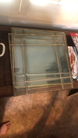 Antique Glass Window Panes