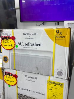 Windmill Window Air Conditioner 8000BTU