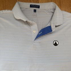Men’s Peter Millar Hotel Del Coronado Polo Shirt - Size Large