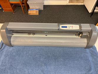 Large-format vinyl cutter/plotter. Tested and working. Great for signs, decals, graphics, and vinyl projects.