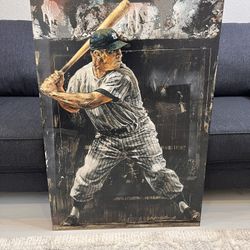 Mickey Mantle New York Yankees Stephen Holland Artist Proof AP #55/56 RARE! 🔥