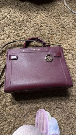 Michael Kors Burgundy Purse