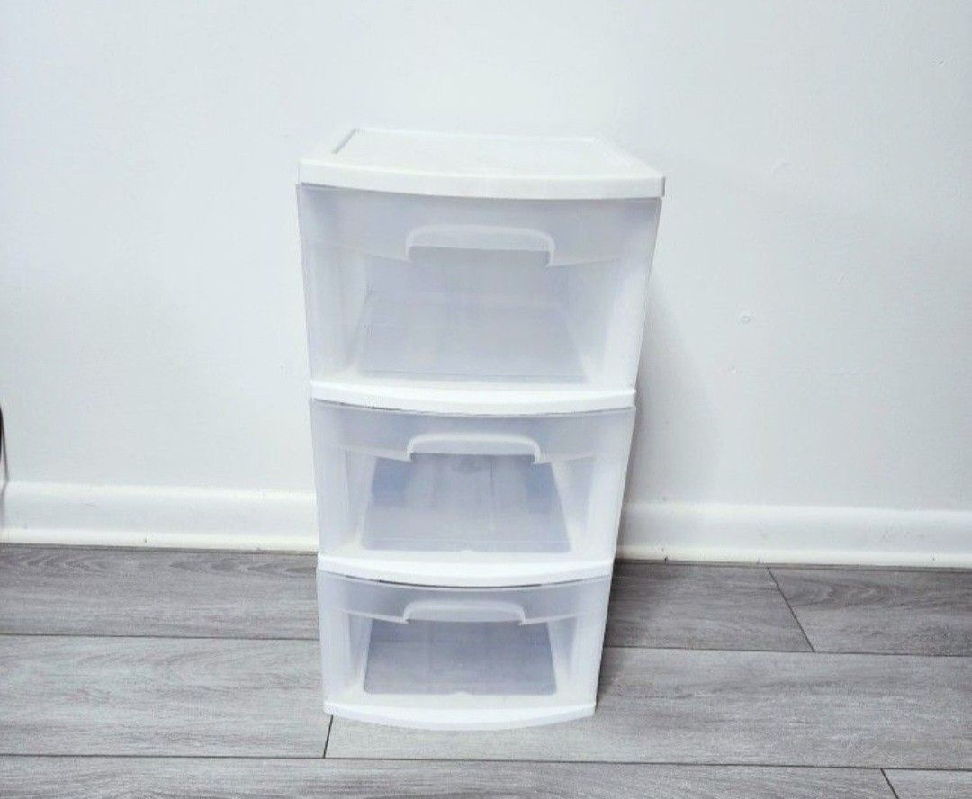 Plastic Storage Drawers