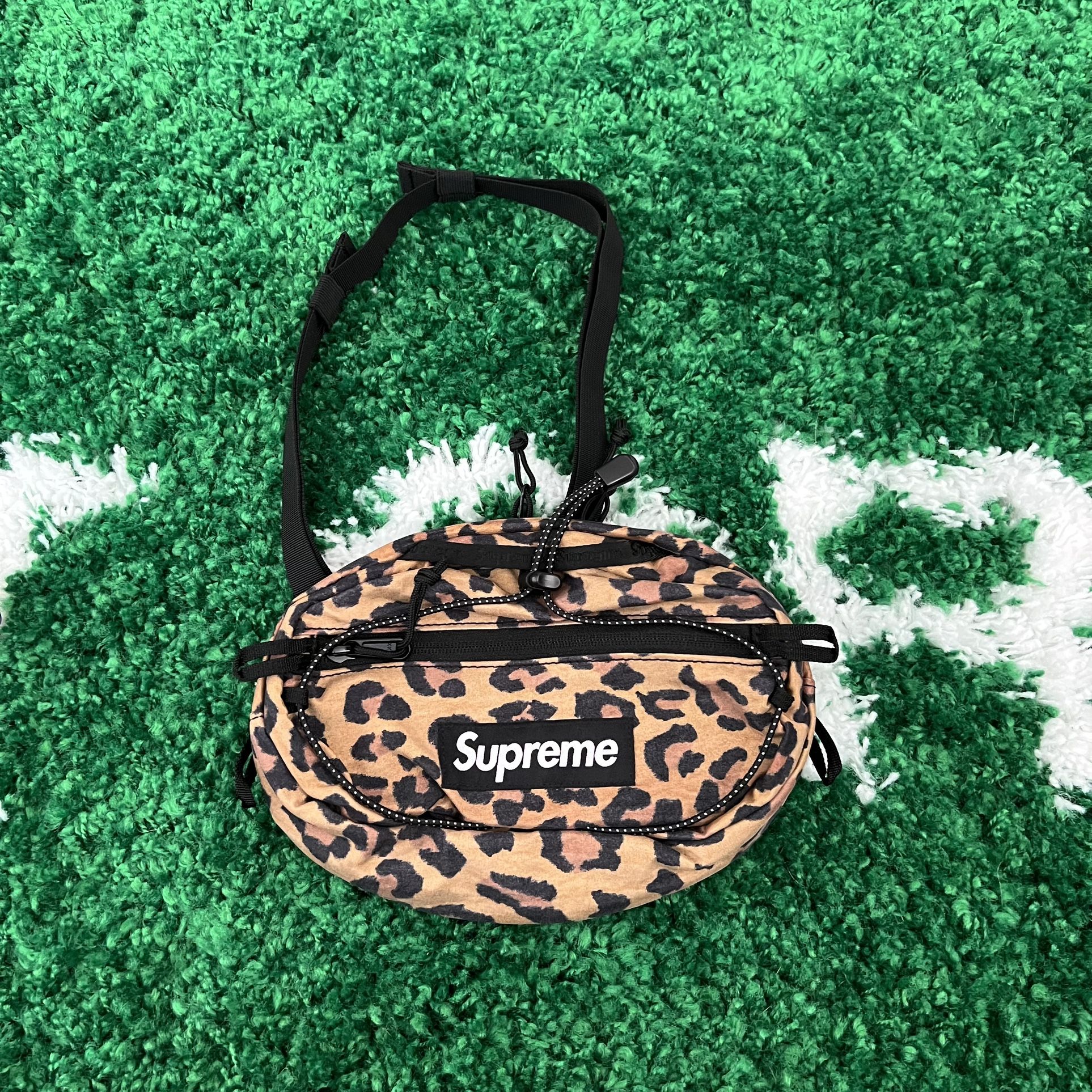 Supreme Leopard Waist Bag
