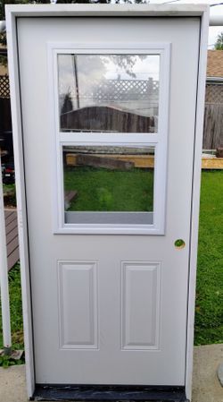 Outside door 36' left hand