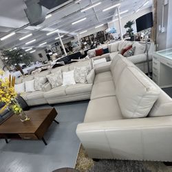 Leather Couch 