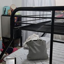 Black Metal Bunk Bed