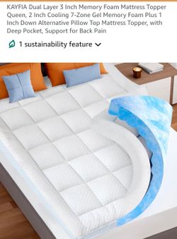 King mattress topper