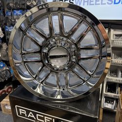 Set of 4 Wheels 18" 948C Split 18x9 8x165.1 Chrome -12ET 125.2CB (948C-89080-12)