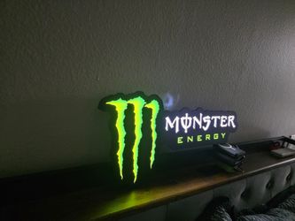 Monster logo light collectible